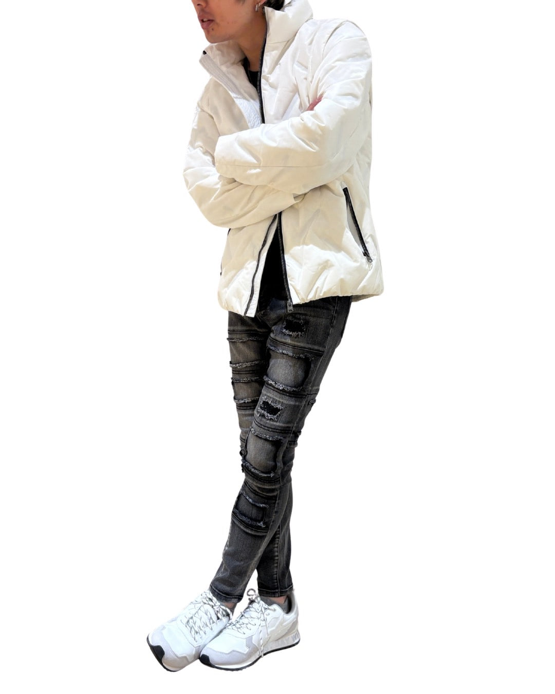 袖脱着ダウンジャケット UNISEX